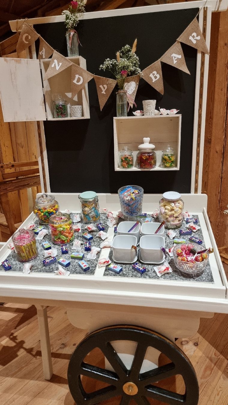 Altro per Eventi aziendali & Feste: wunderschöne Candybar/ Canddywagen – Usato da Wigoltingen venduto da Zuckerfee84 2