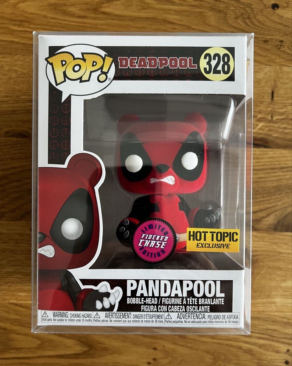 Funko Statuette: Funko Pop: Pandapool #328 | Flocked&HT – Nuovo e nell'imballaggio originale da Wädenswil venduto da TaSch77