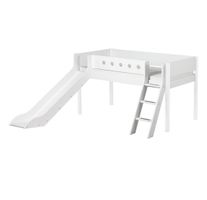 FLEXA Kinderbett weiss mit Rutsche gebrauchter Zustand 