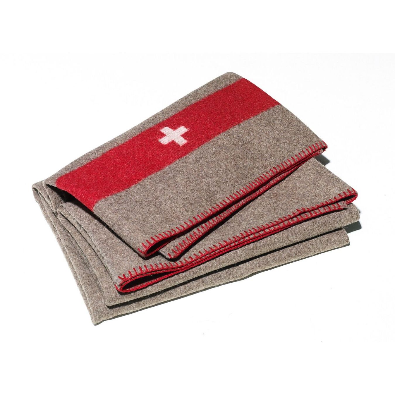 Schweizer Armee Coperte: Eskimo Original Schweizer Militärdecke mit Ledergurt – Nuovo e nell'imballaggio originale da Adlikon b.Regensdorf venduto da MK-VORHANGSERVICE 5