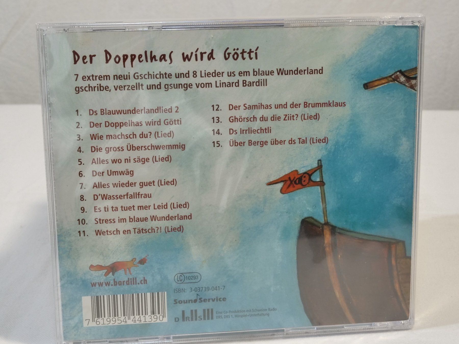 CDs: CD:Linard Bardill  Der Doppelhas wird Göttti    / NEU – Neuf avec emballage d'origine à Lustmühle par Glatisant 1
