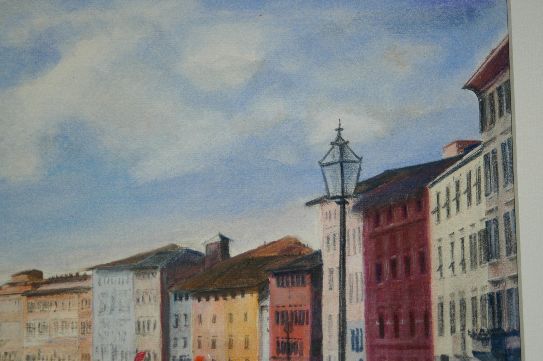 Dipinti: Tuggener Florenz Aquarell/Mischtechnik – Usato da Herisau venduto da Wisen 2
