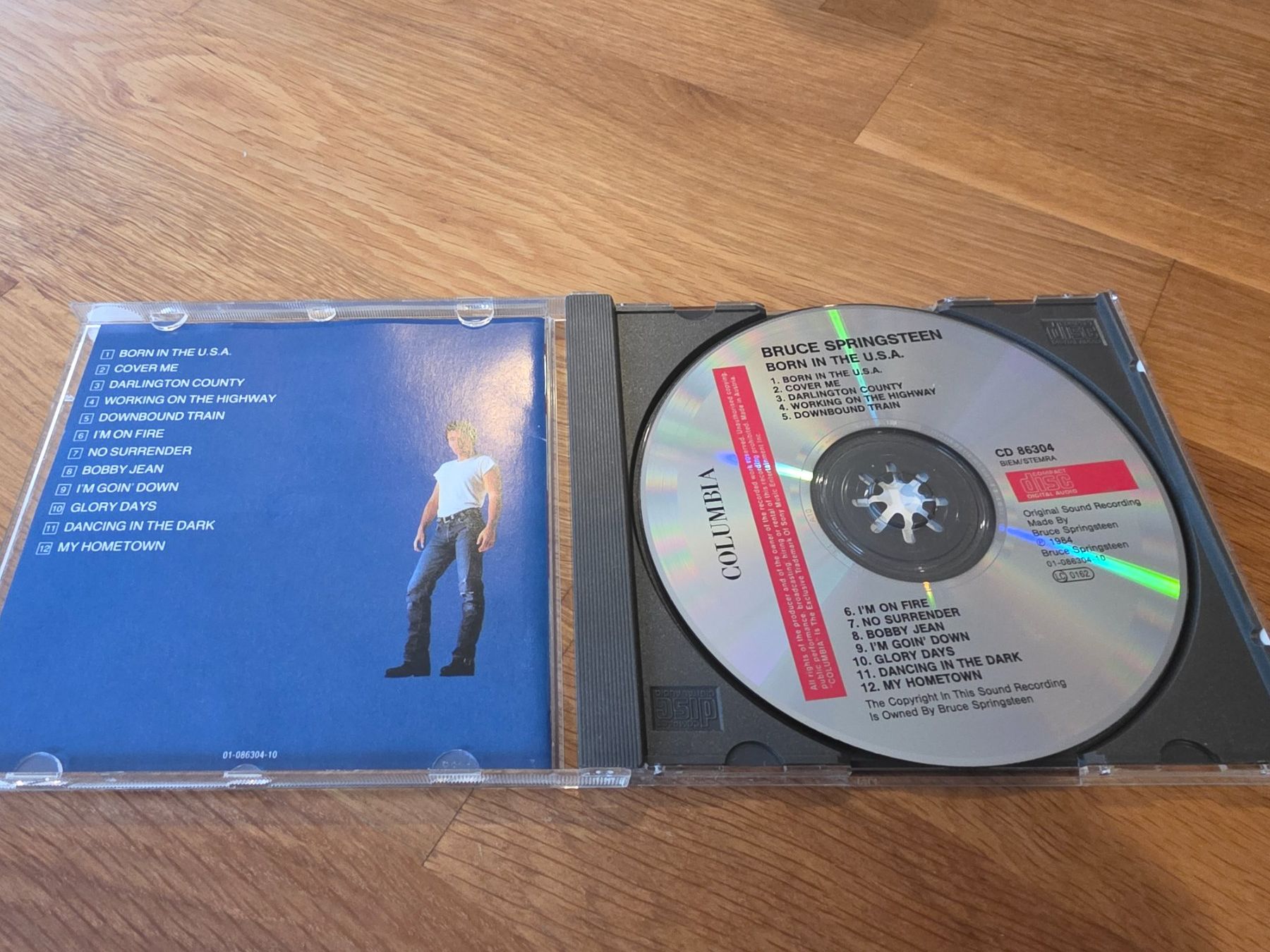 CD: Bruce Springsteen "Born in the USA" – Nuovo (secondo la descrizione) da Cudrefin venduto da sebou05 1