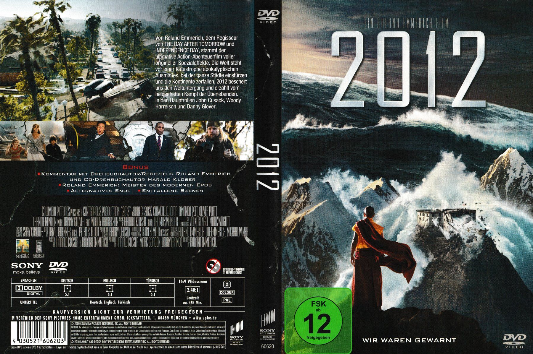 Tutti i DVDs: DVD - 2012 – Usato da Langnau am Albis venduto da MediaRescuerKeLoX