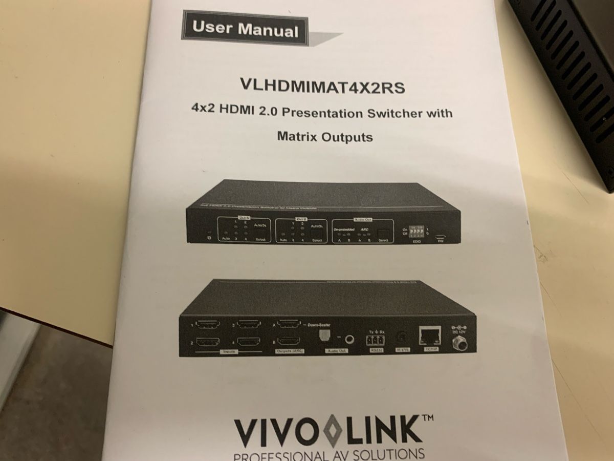 Hubs & Switches: Vivolink Matrix Switch – Gebraucht aus Uznach von pegasus101 5