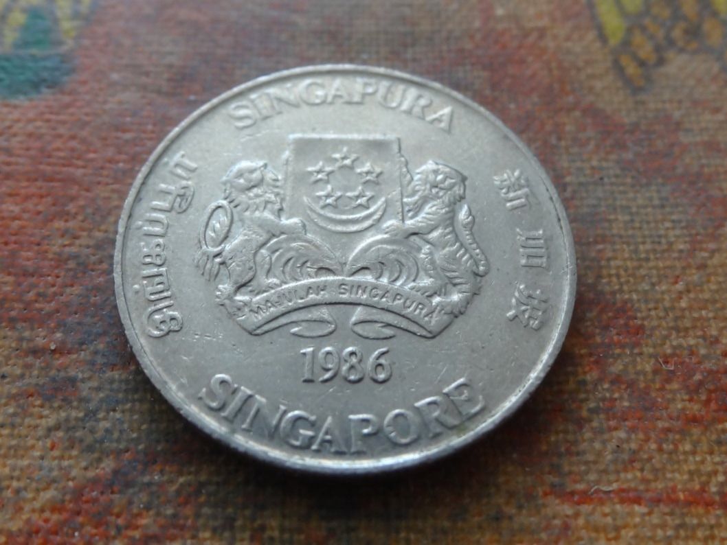 Tutti le monete: SINGAPOUR  20  Cents  1986 – Usato da Romanel-sur-Lausanne venduto da Swift13 1