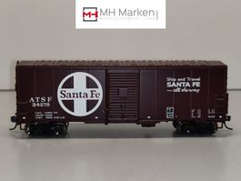 Walthers 910-1152 Santa Fe Box-Car Güterwagen DC H0 mit OVP