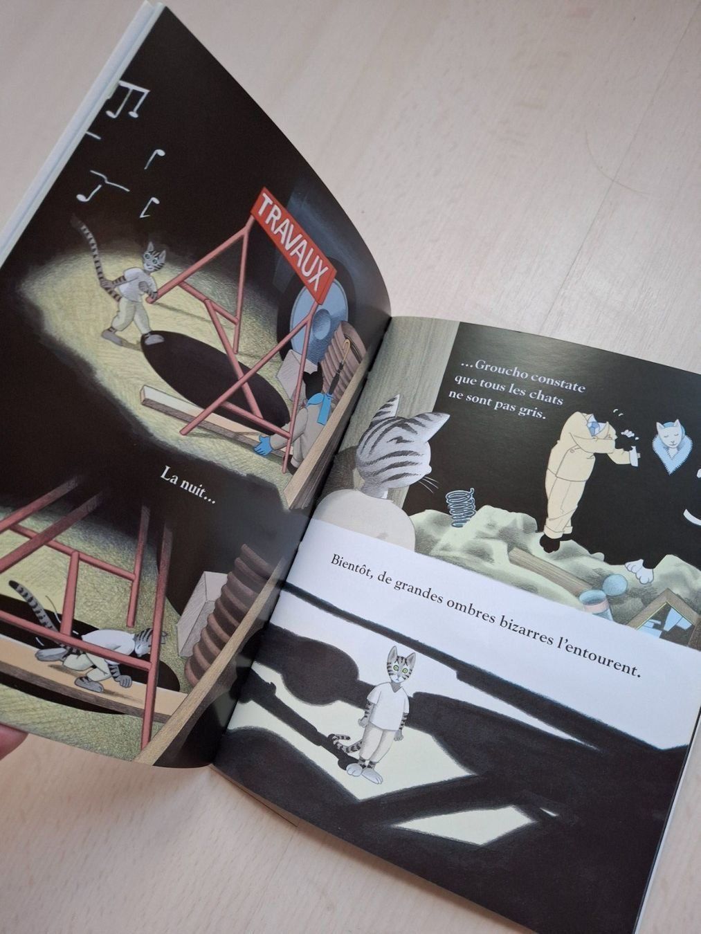 Libri: Une nuit, un chat - Yvan Pommaux – Nuovo (secondo la descrizione) da Walterswil SO venduto da Jerry_maus 2