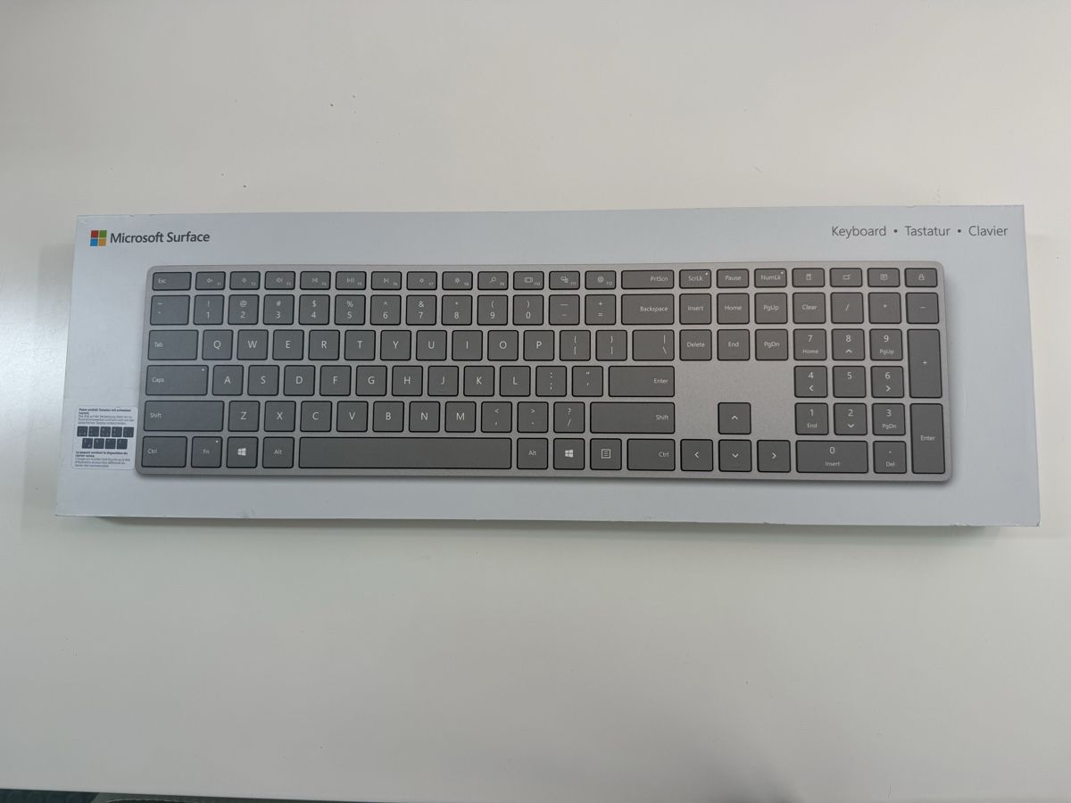 Microsoft Tastiere: Microsoft Surface Keyboard grau QWERTZ neuwertig – Nuovo (secondo la descrizione) da Schaan venduto da Sinenomen 3