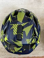 Kinder Velohelm blau gelb wie neu!