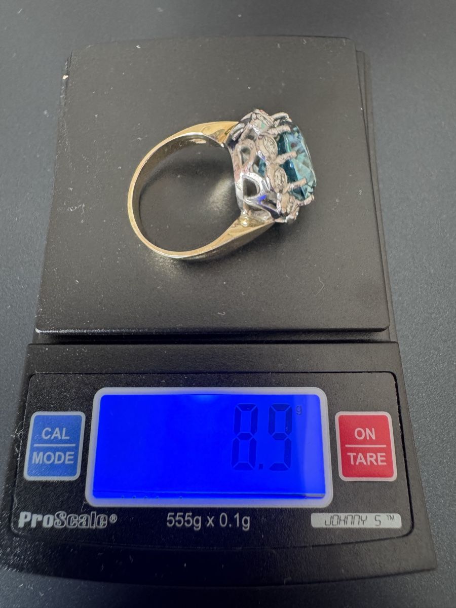 Ringe: Ring Zirkon Gold 750 – Gebraucht aus Au ZH von parabellum60 9
