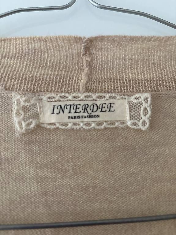Gilet & Giacche senza maniche: Jaquette beige à paillettes S – Usato da Chêne-Bougeries venduto da Luke17 1