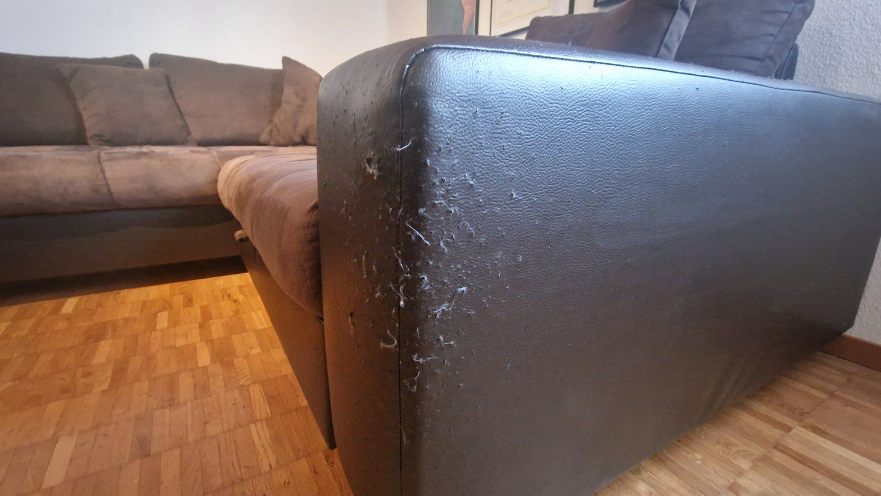 Sofas: Corner sofa bed, industrial look – D'occasion à Oberburg par aurora_ch 5