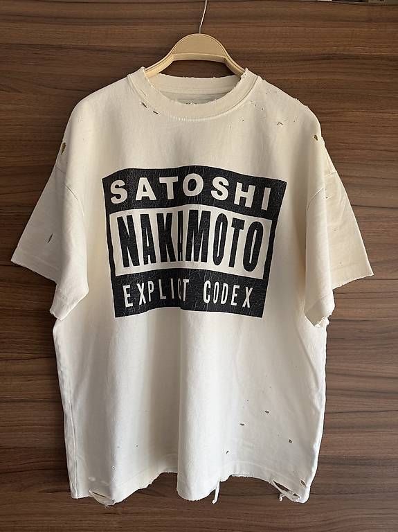 T-shirts: Satoshi Nakamoto Tshirt – D'occasion à Egnach par hrid