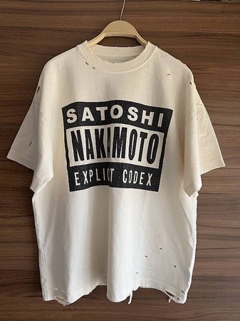 Satoshi Nakamoto Tshirt