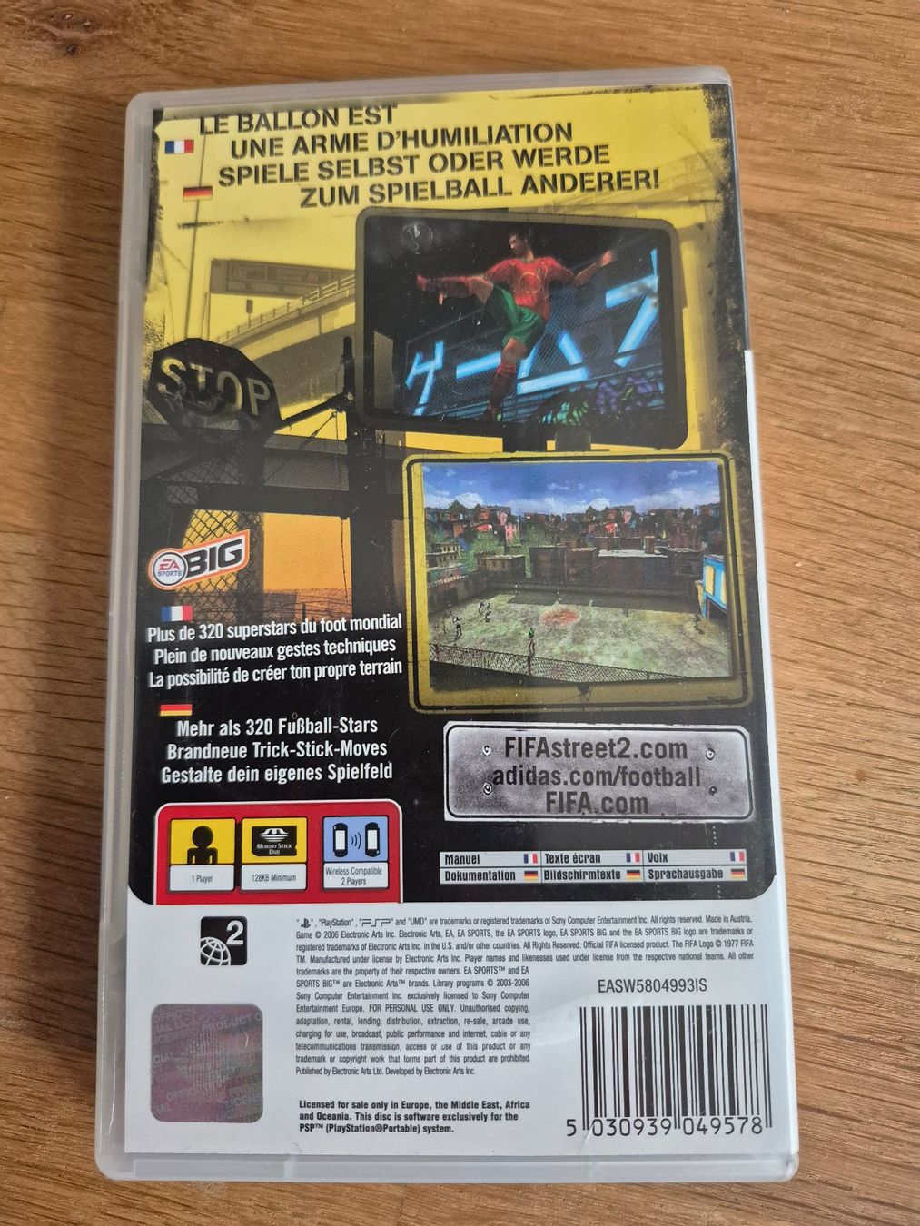 Sony Giochi: Fifa Street 2 – Nuovo (secondo la descrizione) da edlibach venduto da Snoopy09 1