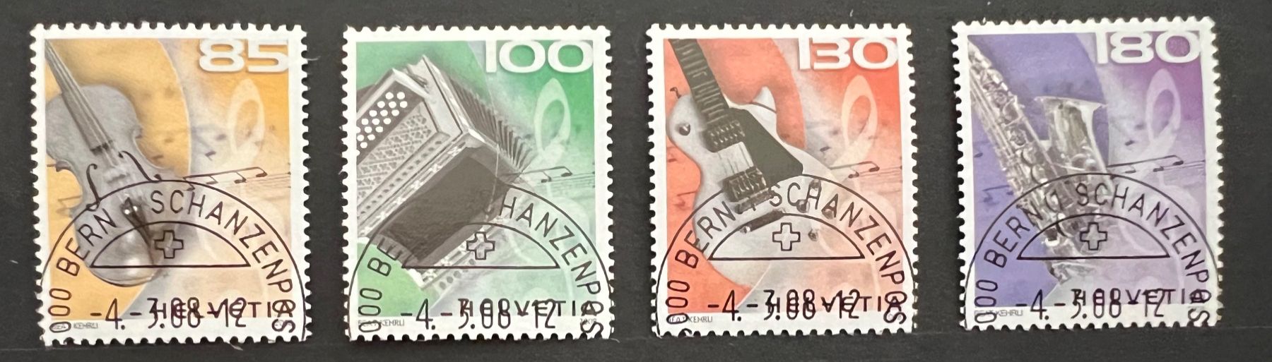 Tutti i francobolli: CH-Marke 2008 Halbmond gestempelt – Nuovo (secondo la descrizione) da Hünenberg See venduto da wer_5286