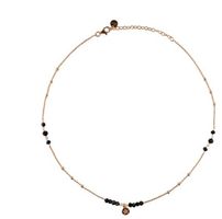 Rue des Mille CHAINED NECKLACE - GIPSY TIERRA BLACK