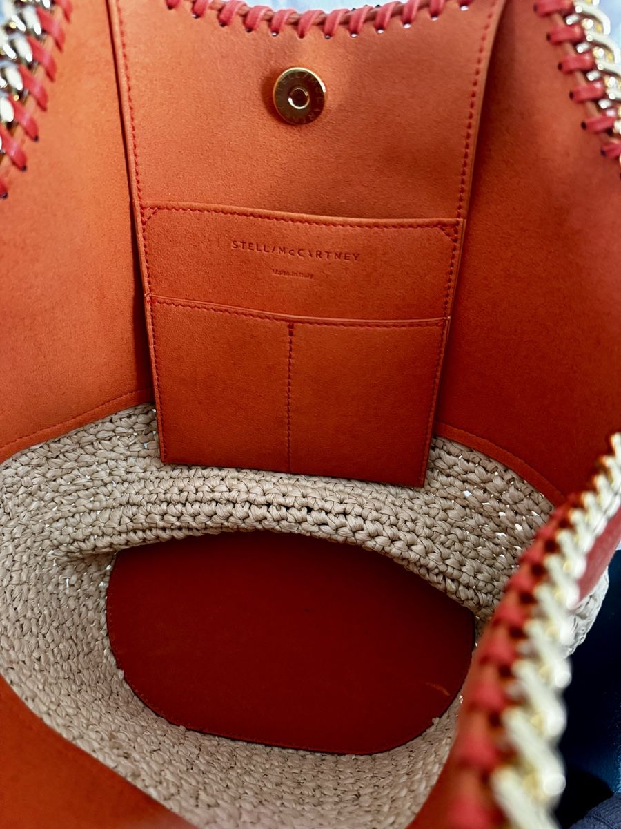 Stella McCartney Borse da donna: Stella McCartney Raffia Tote Bag – Usato da Killwangen venduto da was.sharp 7