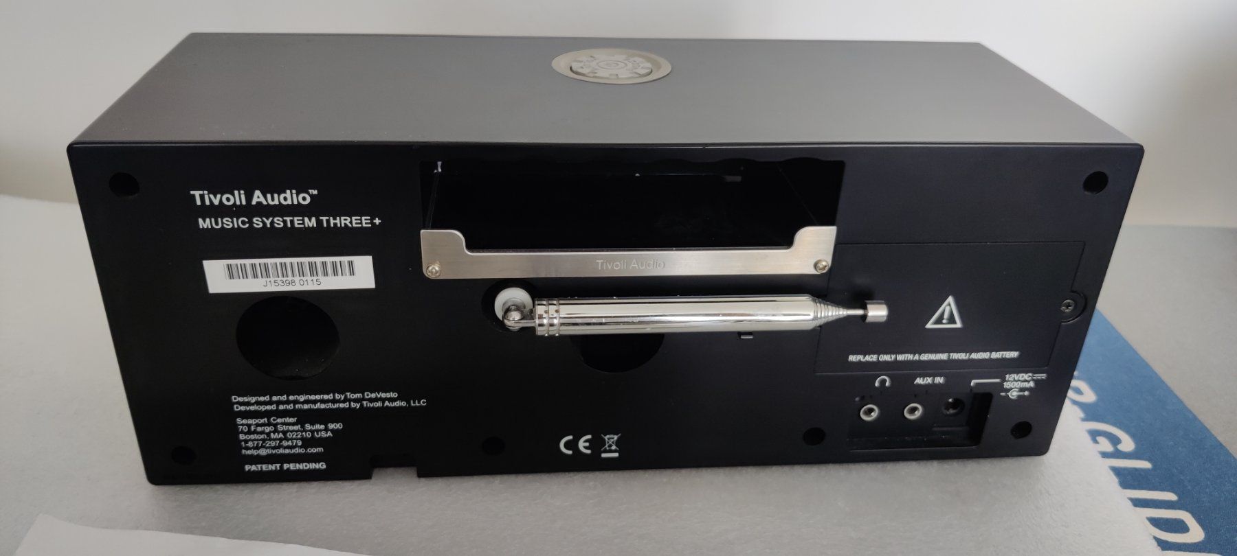 Lettore multimediale & Streamer: Tivoli Audio Three + Tragbare DAB+/DMB/FM Music System – Usato da Zürich venduto da sendbad 3