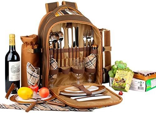 Zaini: walker Picknickrucksack 4 Personen Picknick Decke Camping – Nuovo e nell'imballaggio originale da Hundwil venduto da pak_7zvn 4