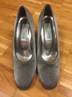 Damen Schuhe Pumps Grau-Silber Gr.38, neu!