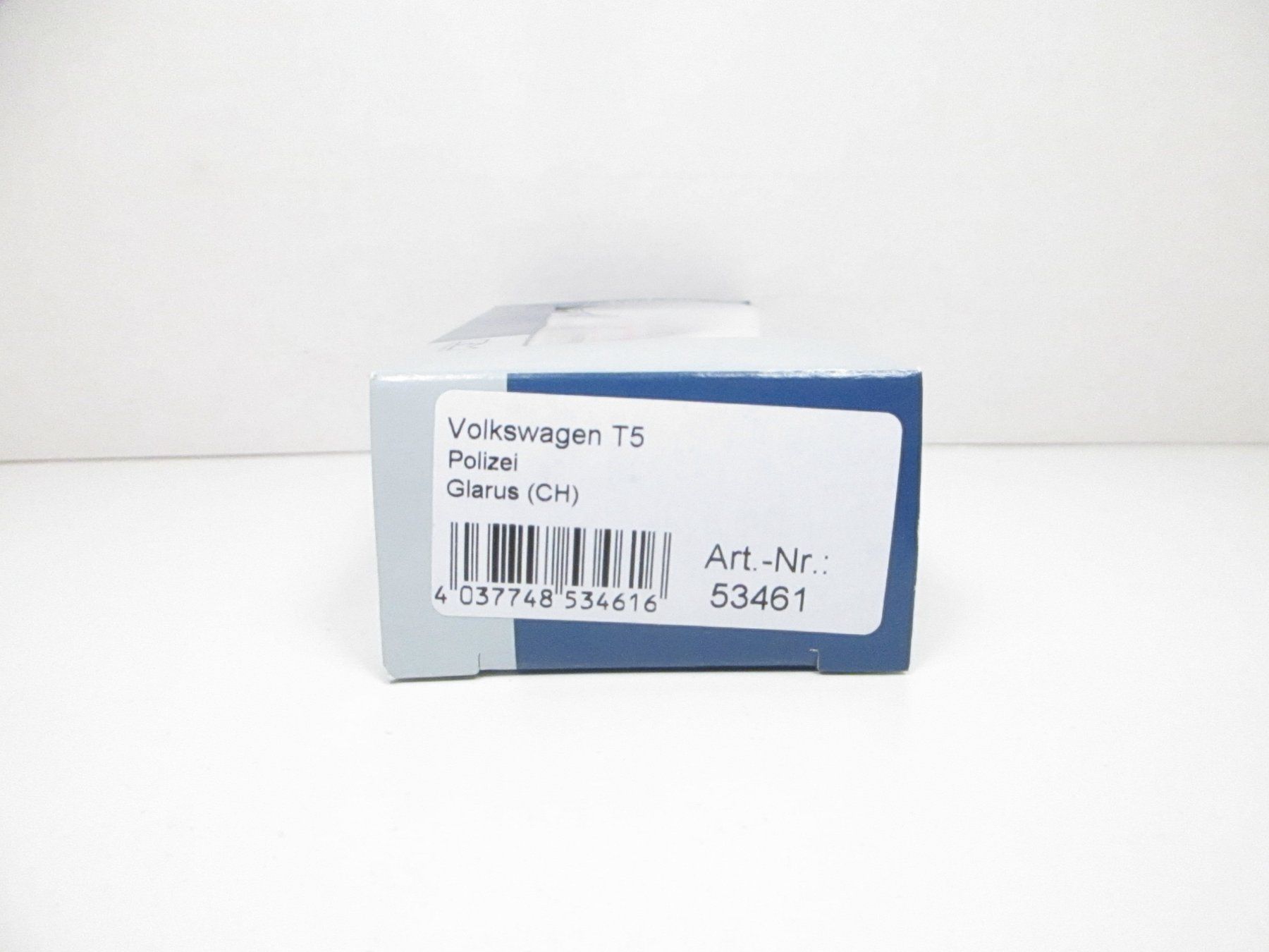Volkswagen Modellautos: Rietze H0 53461 VW T5 Bus Polizei Glarus – Neu und originalverpackt aus Olten von Heinrich875 3
