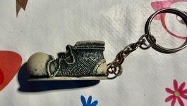 Vintage Schlüsselanhänger Wanderschuh, Sammlerstück, Rarität