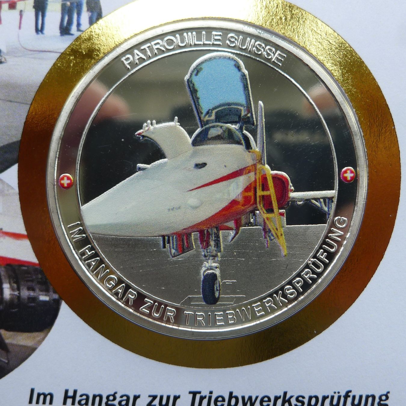 Tutti i francobolli: 2024, Patrouille Suisse Numisbrief "Triebwerksprüfung" – Usato da Sursee venduto da Luzernerraute 1