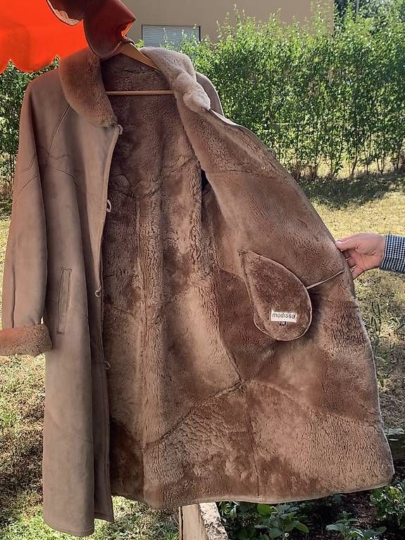 Cappotti: Wildledermantel mit Innenfell – Nuovo e nell'imballaggio originale da Zürich venduto da lil_xr6x 1