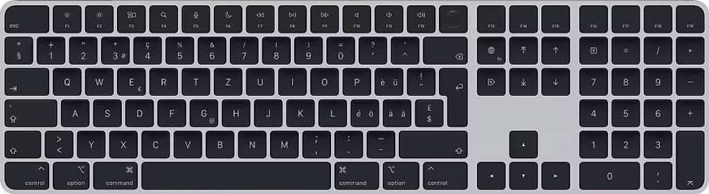 Apple Tastaturen: Apple Magic Keyboard Schwarz mit Ziffernblock – Gebraucht aus Rüschlikon von Lvcanio