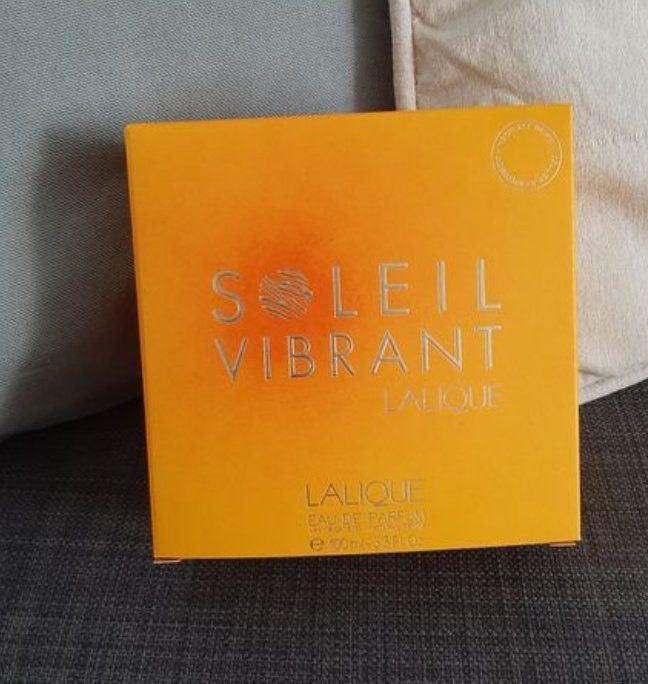 Lalique Parfum & Eau de Toilette: Lalique Soleil Vibrant Eau de Parfum 100ml – Neu und originalverpackt aus Basel von acrettenand