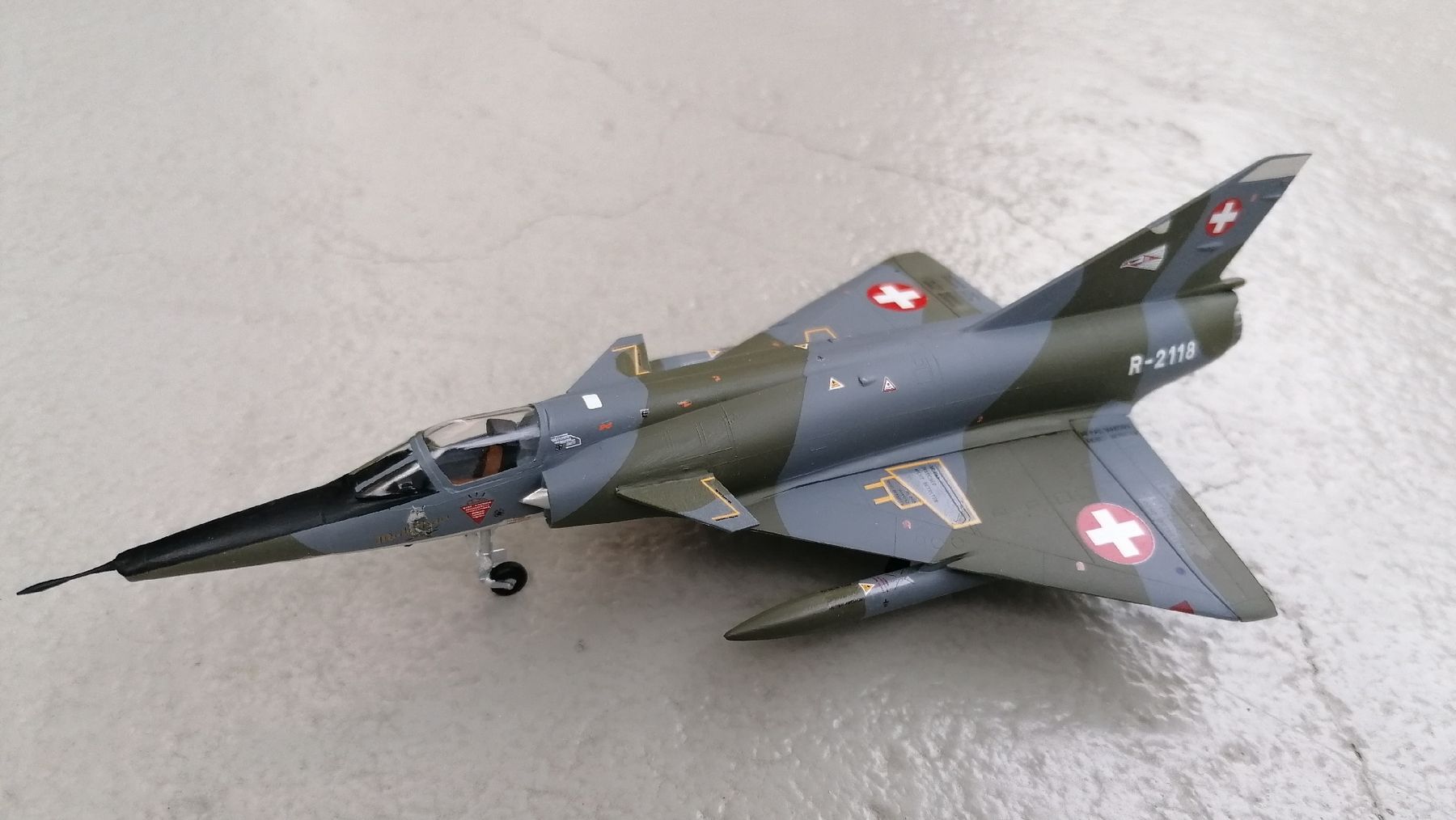 Schweizer Armee Kit di modellismo & Modellini statici: Mirage lllRS  Mata - hari – Nuovo e nell'imballaggio originale da Brunnen venduto da pepone08 6