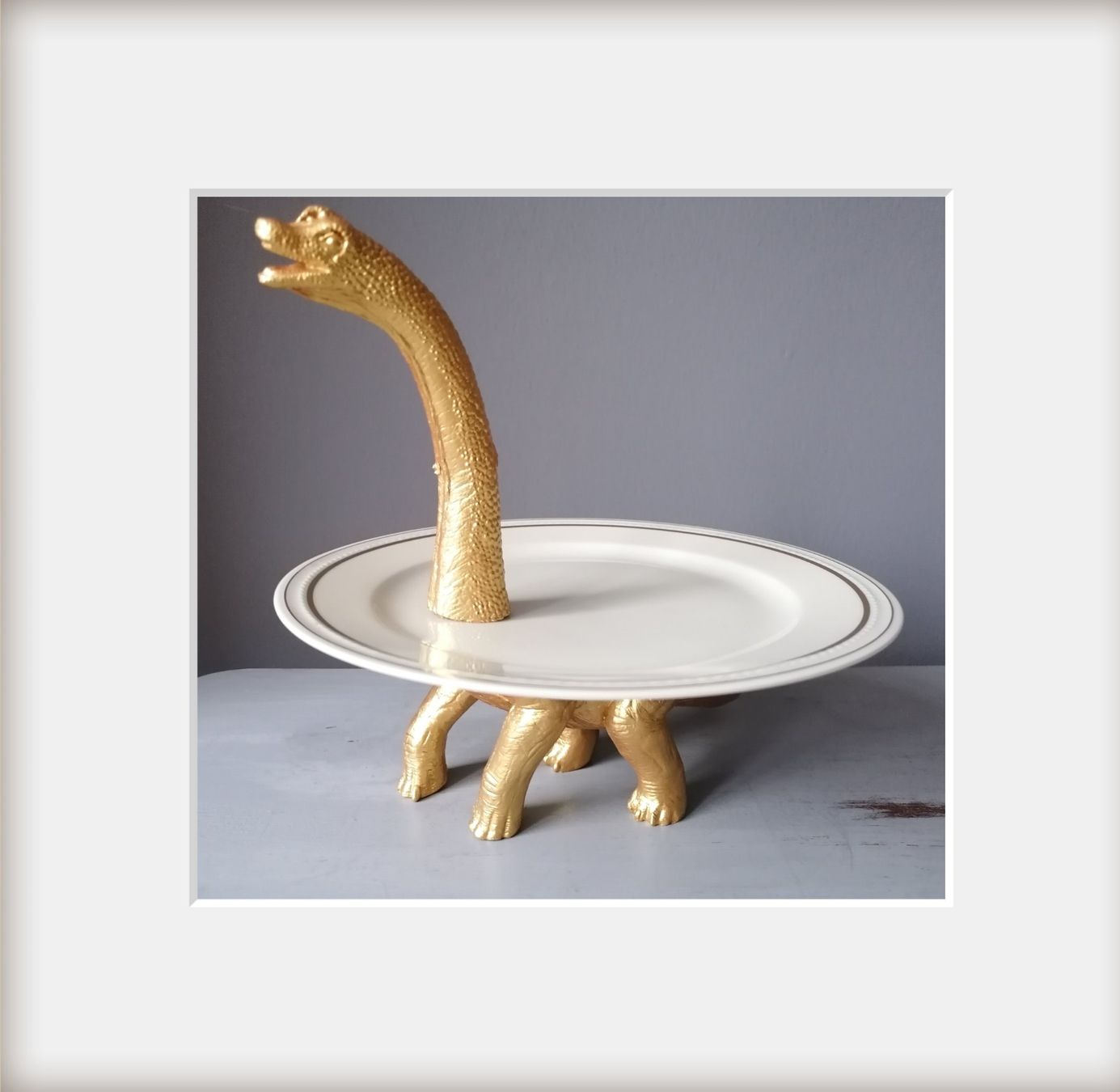Tutte le decorazioni: Etagere mit goldenem Dinosaurier – Nuovo (secondo la descrizione) da Wallisellen venduto da Muggeli1970 1