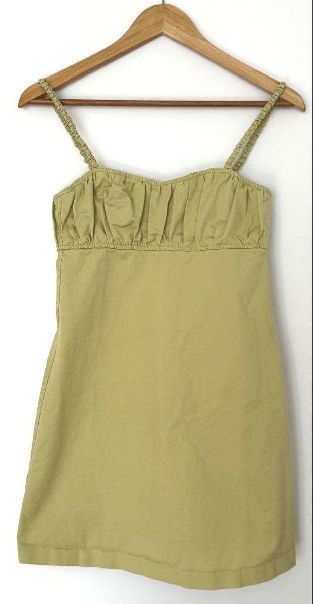 Mango Vestiti: Mango Green Mini Summer Dress S EU 36 – Nuovo (secondo la descrizione) da Zollikon venduto da Lauva