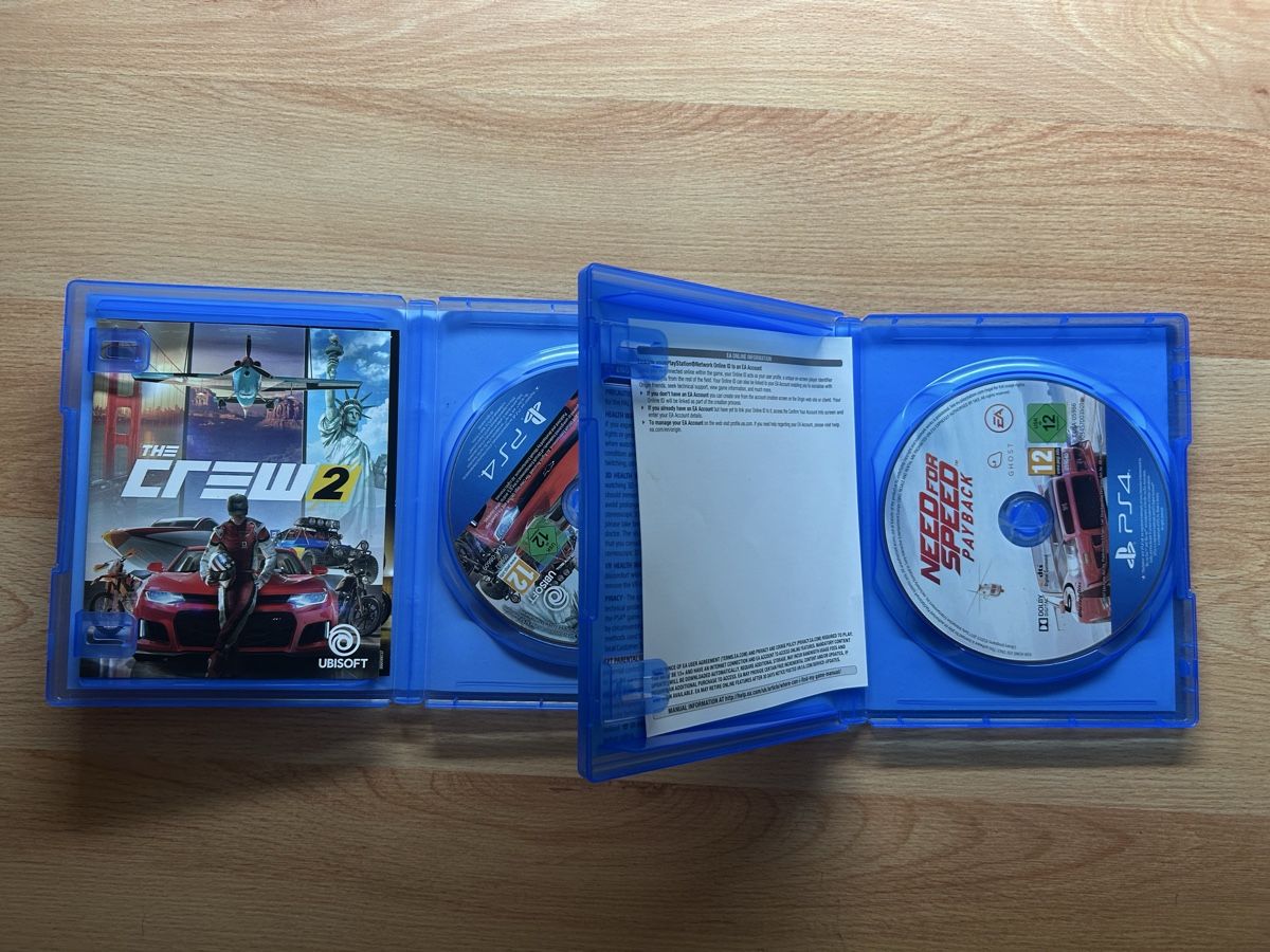 Sony Giochi: PS4 Games Bundle: The Crew 2 & Need for Speed Payback – Usato da Schötz venduto da lor_z95g 1