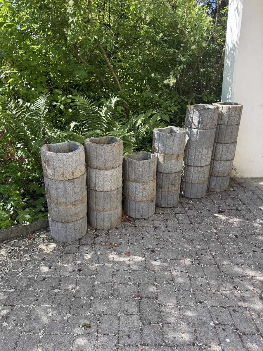 Pietre & tegole: Böschungssteine von Landi – Usato da Dättlikon venduto da chugelschryber
