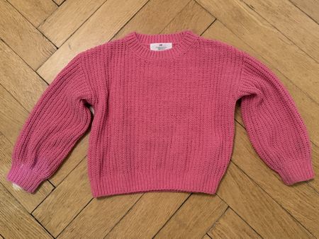 Mädchen Pullover rosa H&M Grösse 98 guter Zustand
