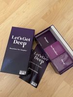 Let's Get Deep Questions For Couples Game - New 