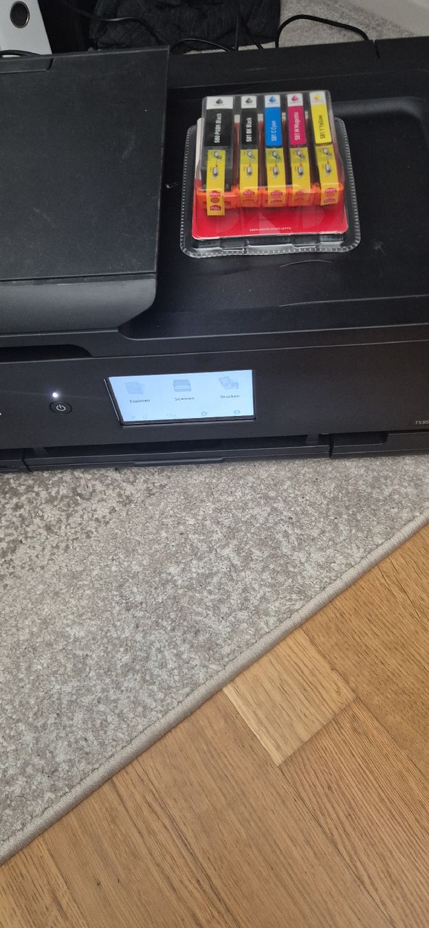 Canon Drucker: Canon Pixma TS9550a Multifunktionsdrucker A4, A3 – Gebraucht aus Beringen von Zsuzsi94 1