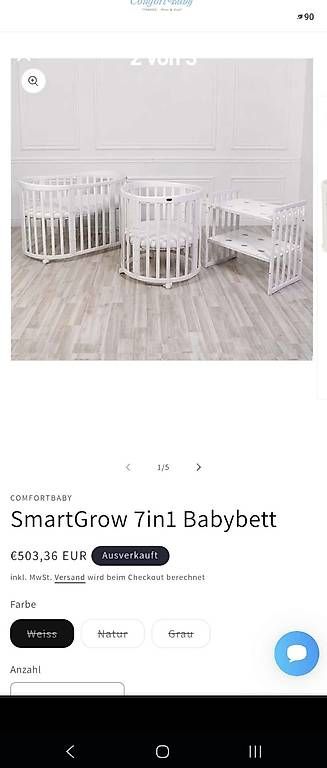 Betten: Baby smartgrow 7in1 – Gebraucht aus Kappel SO von dar_bm72 1
