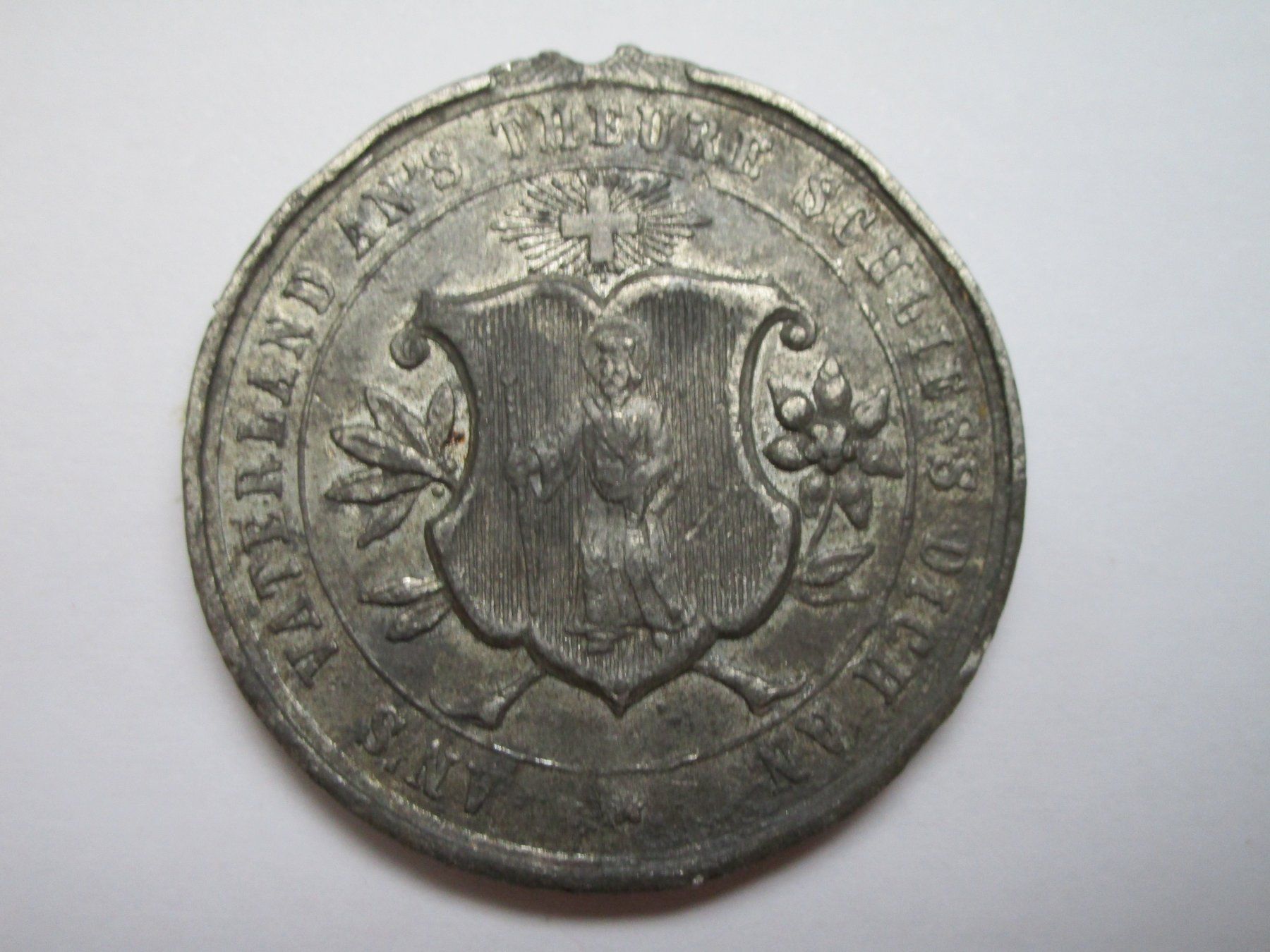 Medaillen: Medaille  Eidg. Schützenfest in Glarus 1892 – Defekt aus Heimberg von Lupo57 1
