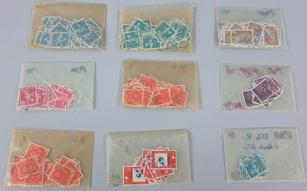 Diverse Schweizer Briefmarken 3