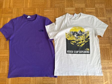 The North Face 2 x T-Shirt Herren Gr. S