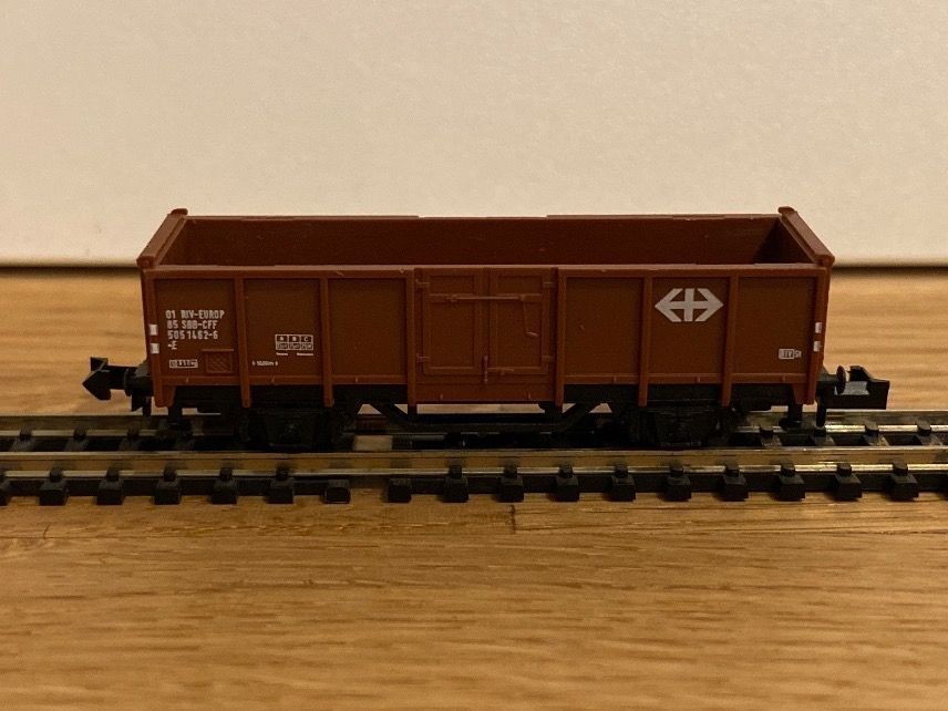 Modellini di ferrovie: Minitrix 3585 SBB Güterwagen – Nuovo (secondo la descrizione) da Schlierbach venduto da Look8