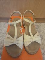 Esprit Damen Sandalen beige Grösse 36 New 