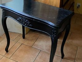 Table de jeux pliable Nap III noir Spiel Tisch