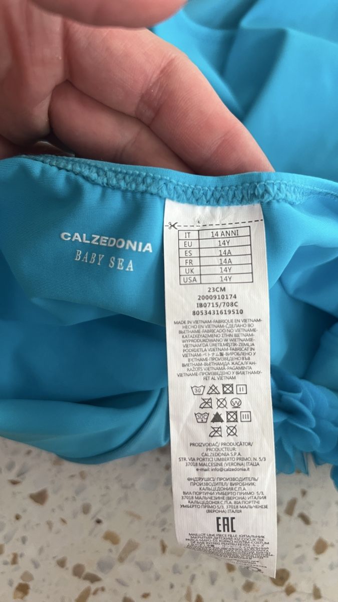 Calzedonia Badekleider & Bikinis: Badekleid Gr.14A Calzedonia türkis – Gebraucht aus Tagelswangen von Bomu 1