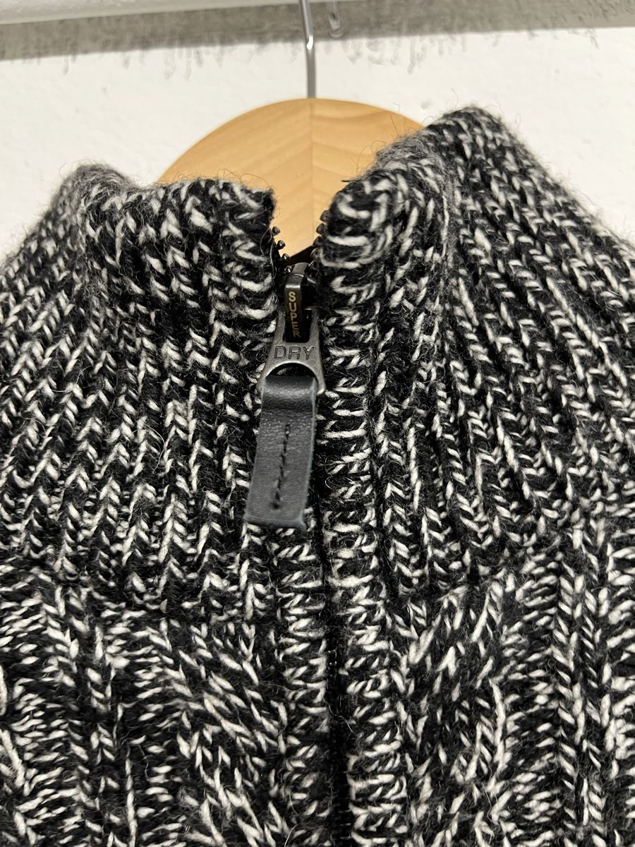 Superdry Maglioni & Felpe: Superdry Mens Chunky Knit Zip Sweater - Size Medium – Usato da Lausanne venduto da Danash 2