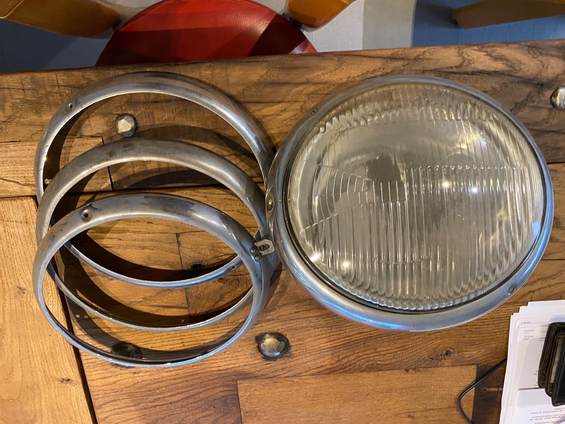 Phares: Hanomag Scheinwerfer und Ringe – D'occasion à Dittingen par Forfour1